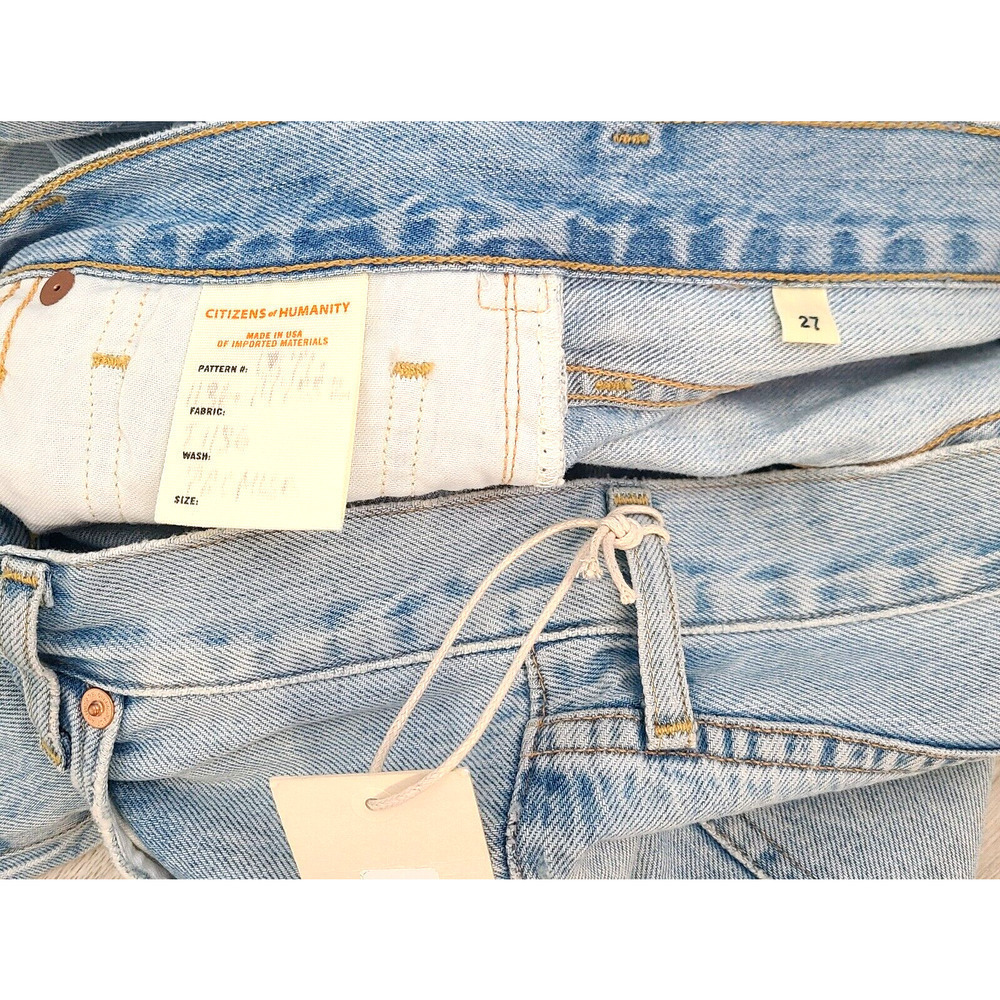 Citizens of Humanity Womens Jeans Sz 27 (30x27) Liya High‎ Rise Classic Fit Crop - Picture 9 of 10